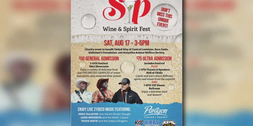 SIP Wine & Spirit Fest Paragon memberi manfaat bagi empat organisasi Cenla