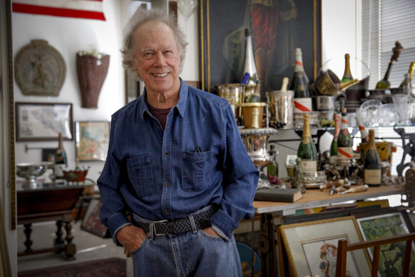 Jim McCormick has spent years collecting wine artifacts in the hopes that he could create a wine museum. He has been featured on popular TV show, “American Pickers”.  He recently opened a museum  in Santanella. Photographed on Monday, August 12, 2024._(Crissy Pascual / Argus-Courier)