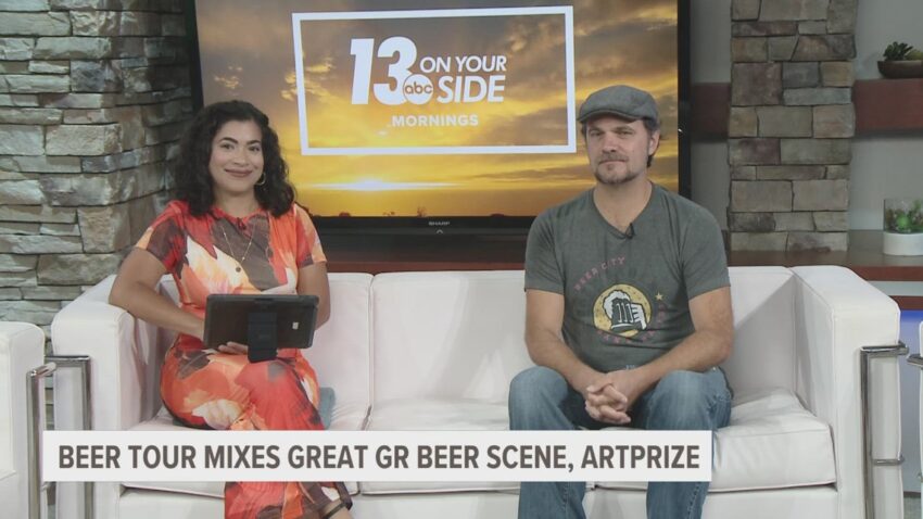 Grand Rapids Beer Tours menawarkan tur bir bertema Artprize